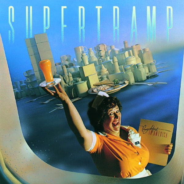 Pochette du 33 Tours "Breakfast in America de Supertramp 