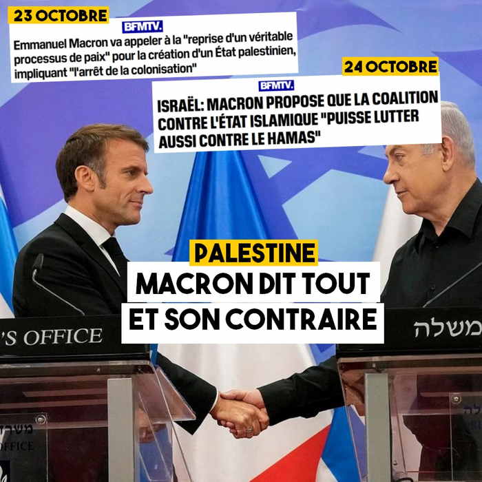 Visite d'E. Macron le 24 Octobre 2023 en Israël

