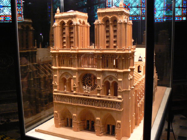 Maquette de la cathédrale Notre Dame de Paris