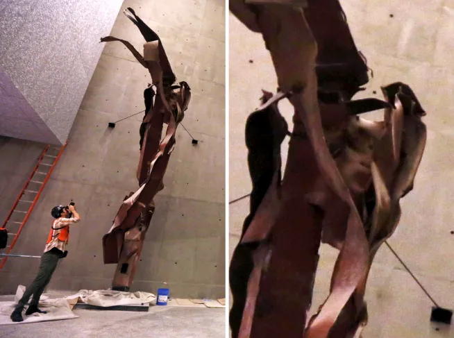 Figure de Satan sur le site du WTC
