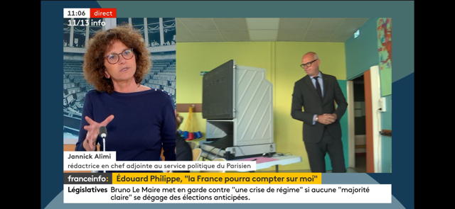 L'ancien Premier Ministre E. Philippe, le 11/06 à 11:06 ou 666e minute de la journée