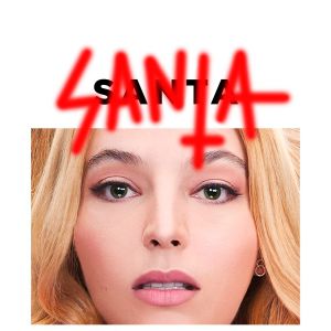 Pochette de l'EP de 6 titres de la chanteuse Santa