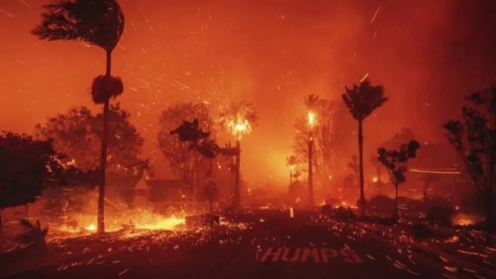 Los Angeles en feu