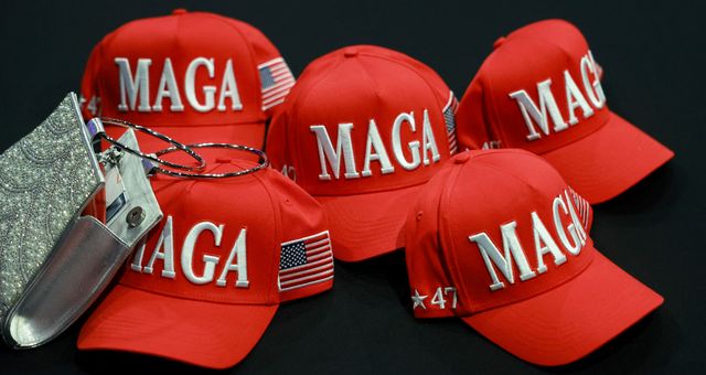 Casquette arborant le slogan Trumpien "Maga"