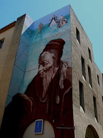 Nostradamus: fresque murale