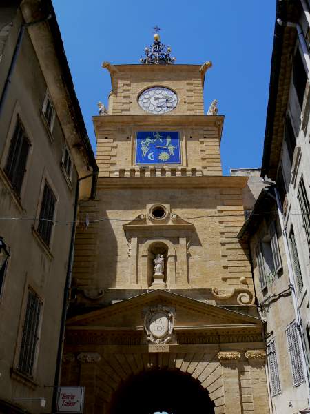 Tour de l'horloge à Salon de provence