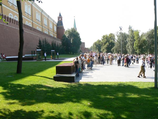 Tombeau du soldat inconnu Kremlin Moscou