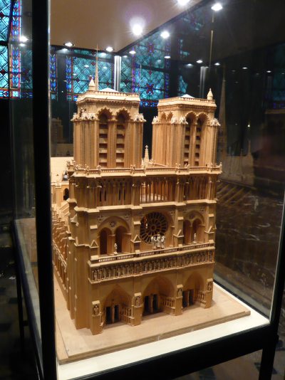 Maquette Notre Dame de paris