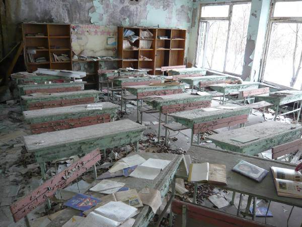 Ecole à Tchernobyl