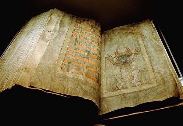 Codex Gigas dit "Bible du Diable"