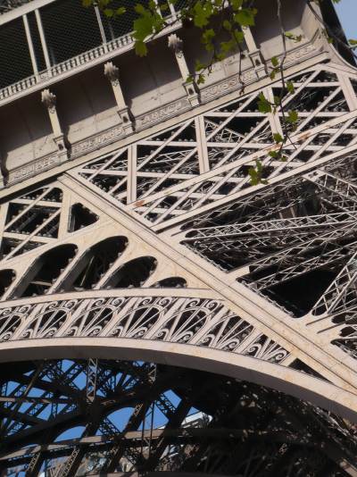 Tour Eiffel vue depuis le  Champ de Mars