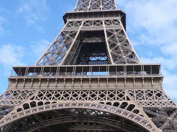 Tour Eiffel vue depuis le  Champ de Mars