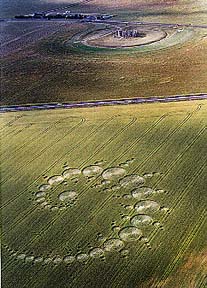 crop circle starseed à Stonehenge