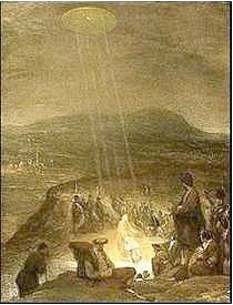 Bapteme de Jésus par Jean le Baptiste