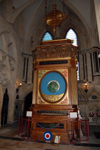 Horloge astronomique de la cathédrale de York 