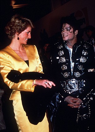 Michael Jackson et Lady Diana 
