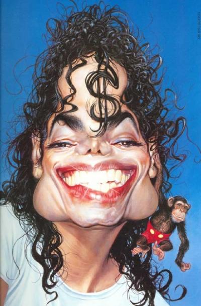 Caricature de M. Jackson