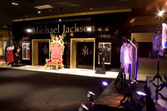 Mise aux enchères de biens appartenant à M. Jackson