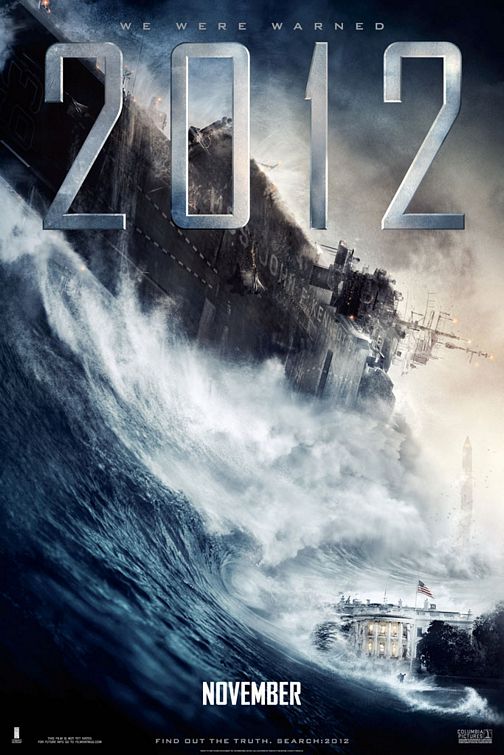 Poster/affiche du film 2012 de R. Emmerich