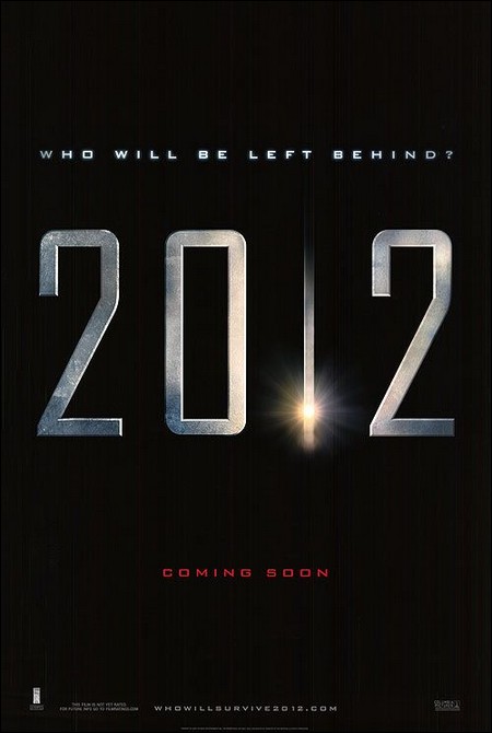 Poster/affiche du film 2012 de R. Emmerich