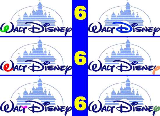 Figures 666 sur le nom de Walt Disney