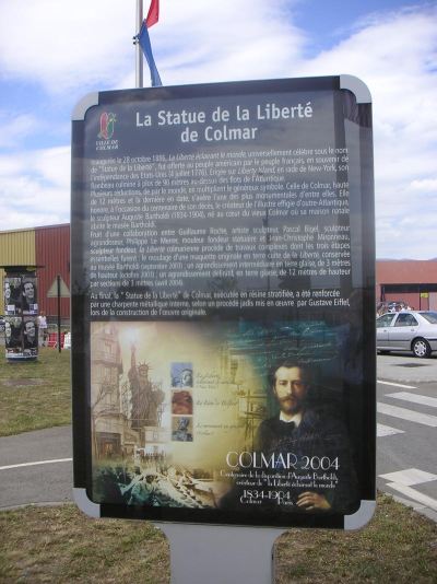 Statue de la Liberté à Colmar