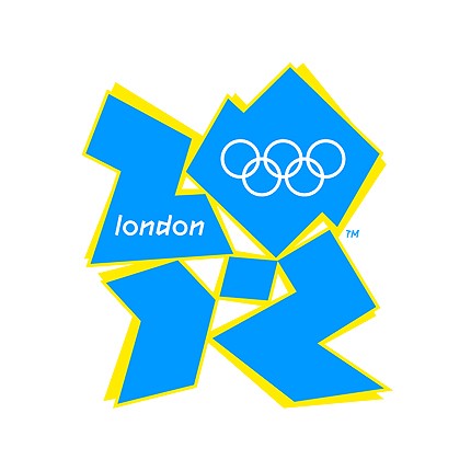 Logo officiel des Jeux Olympiques prévus pour 2012 à Londres