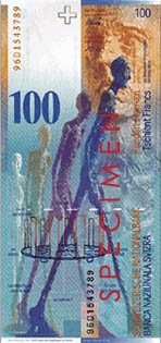 Billet de 100 CHF