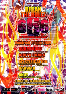 Affiche Break the rulez