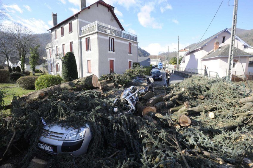 - Tempête Xynthia - Argelès-Gazost - Hautes-Pyrénées -   Auteur: NR JOSE NAVARRO