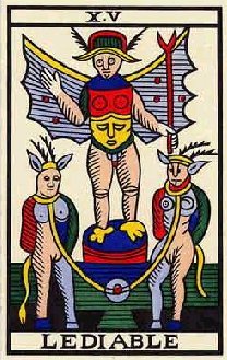 Carte de Tarot "Le diable"