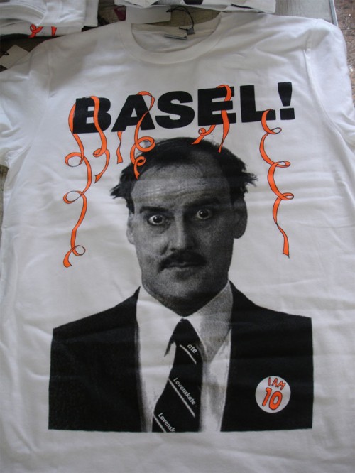— "T-shirt" "Fête à Basel/Bâle —