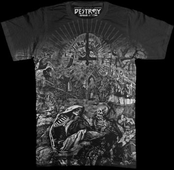 — "T-shirt" "Destroy" ("Détruis") —