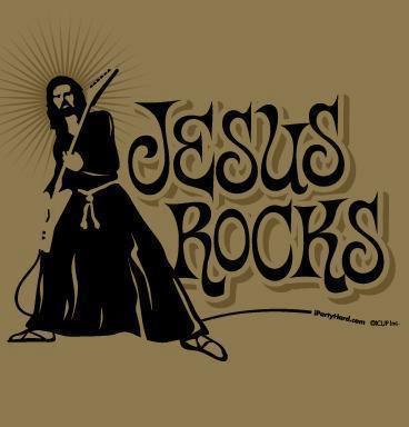- "T-shirt" "Jesus rocks" -