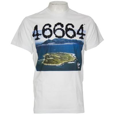 - "T-shirt" Afrique du Sud - Mandela - "46664" -