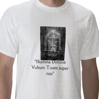 - "T-shirt" Saint-suaire de Turin - Latin - 