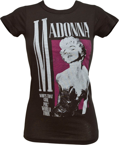 - T-shirt - Madonna - "Who's that girl 1987" -