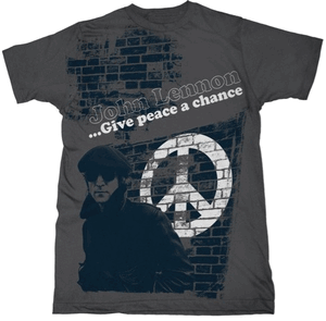 - "T-shirt" John Lennon - Donnez une chance à la paix - 