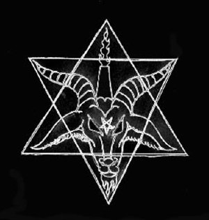Bouc pentagramme hexagramme