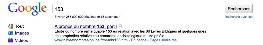 Captures d'écran: recherches Google