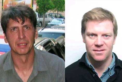 Stephane Taponier et Hervé Ghesquière