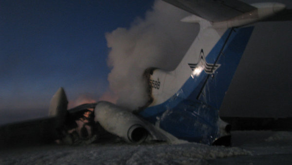 Accident d'un Tupolev 154 en Sibérie