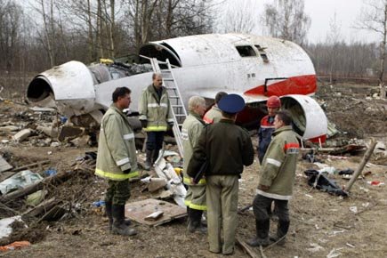 crash du Tupolev 154 avec 96 V.I.P. d’origine Polonaise à son bord