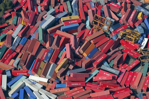 Containers à Sendaï