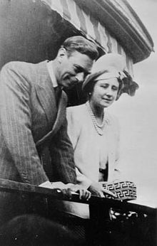 George VI et son épouse Elizabeth Bowes-Lyon