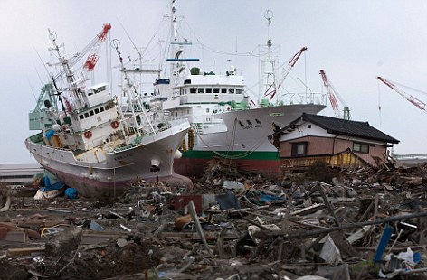 Etat des lieux après le passage du tsunami au Japon le 14 Mars 2011