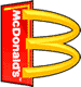 Logo McDonald basculé