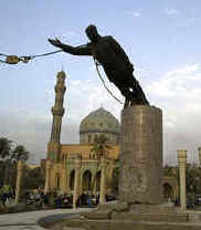 Statue Saddam Hussein