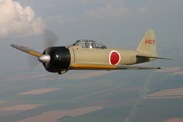 Mitsubishi A6M mieux connu sous le nom de Zero