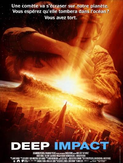 Affiche du film "Deep Impact" sorti en Mai 1998